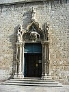 Dubrovnik - portale della chiesa di S.Francesco
